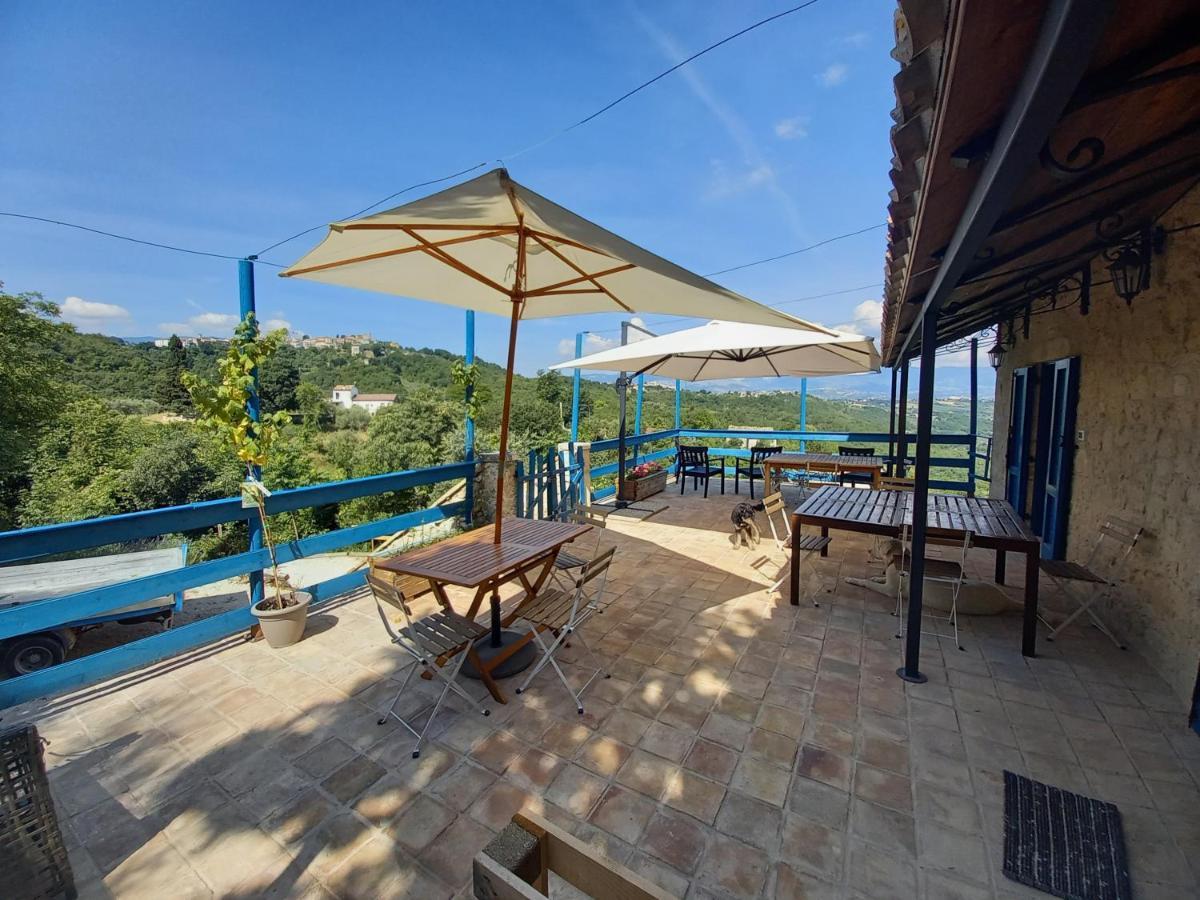 Abbateggio La Casa Dalle Finestre Blu المظهر الخارجي الصورة